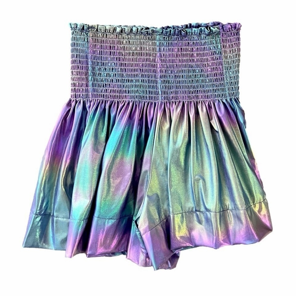 QUEEN OF SPARKLES Purple and Blue Skirt